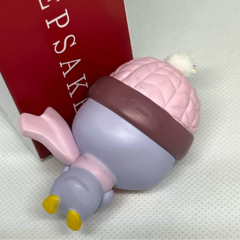 Hallmark Keepsake Granddaughter Penguin‎ Ornament - Purple and Pink
